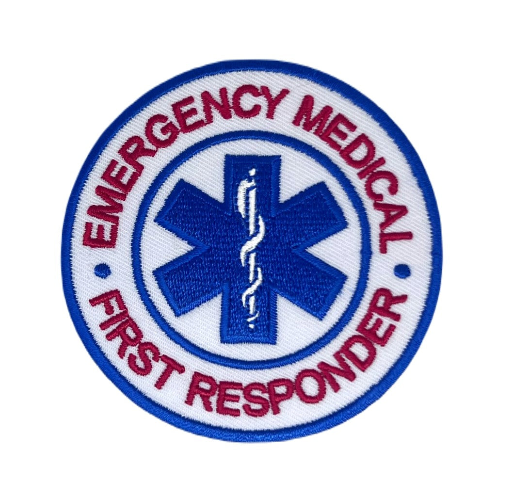 EMT Emergency Medical Technician Patch (3.5 Inch) Iron or Sew-on
