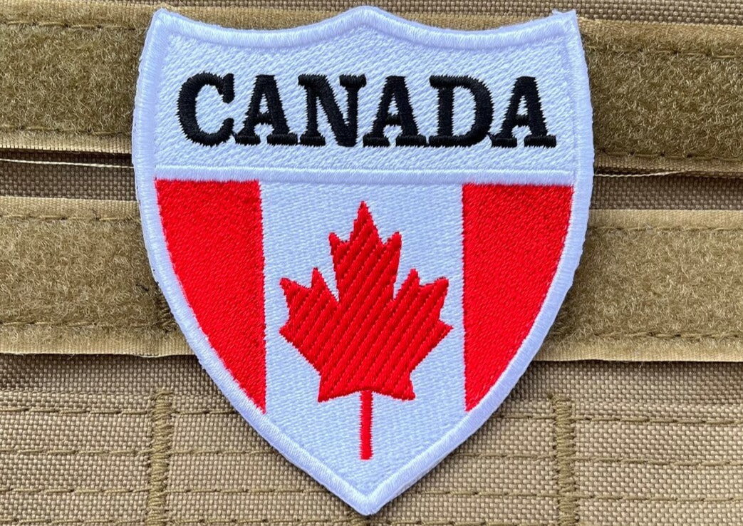 Canada flag patch –
