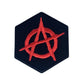 Anarchy Symbol Patch (2.25 Inch) Iron or Sew-On Badge Perfect for Jackets, Backpacks, Hats, Shirts, Caps, Gift Patches