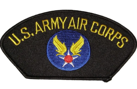 US Air Corps WW2 American USAAF Patch Insignia (5.25 Inch) Hook and Loop Velcro Badge US Tactical, Morale Patches