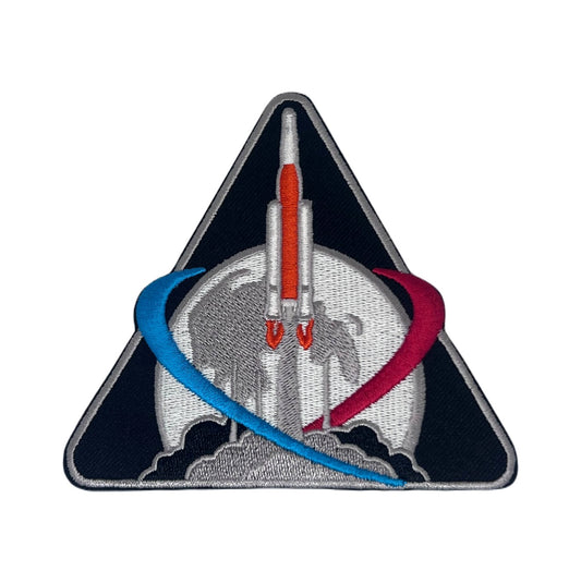 NASA Artemis 1 Program Patch (4 Inch) Embroidered Iron or Sew-on Badge Astronaut Space Suit Souvenir Emblem DIY Gift Patches