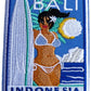 Bali Indonesia Patch (3.5 Inch) Embroidered Iron-on or Sew-on Badge Travel Souvenir Surf Backpack, Jacket, Hat, Bag DIY Emblem Gift Patches