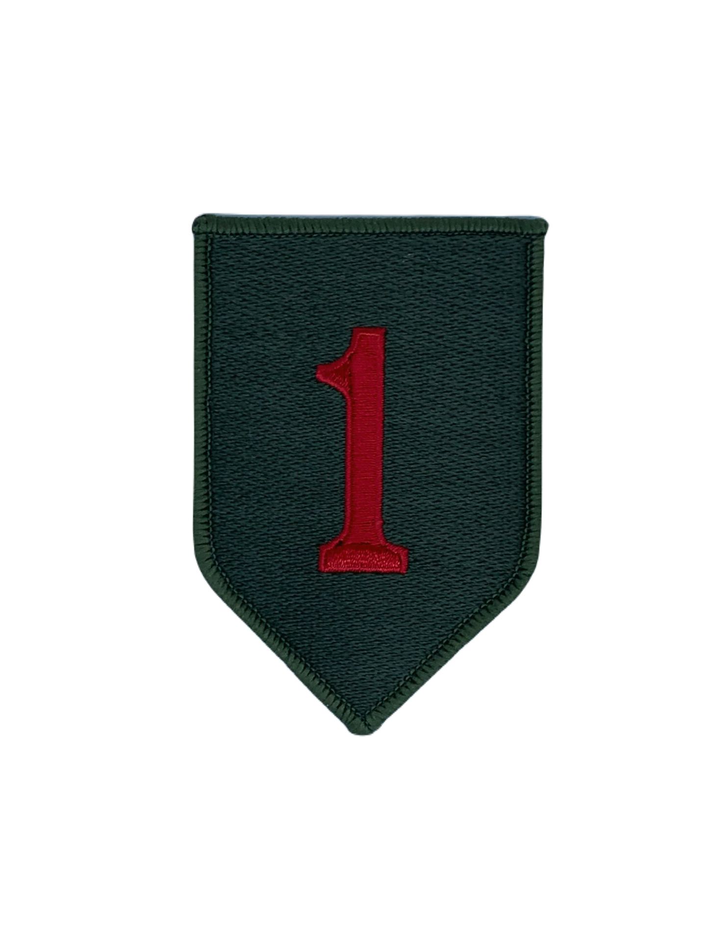 The Big Red 1 Patch (3.5 Inch) Iron or Sew-on Badge WW2 1st Infantry Division Badge Army Military Patches