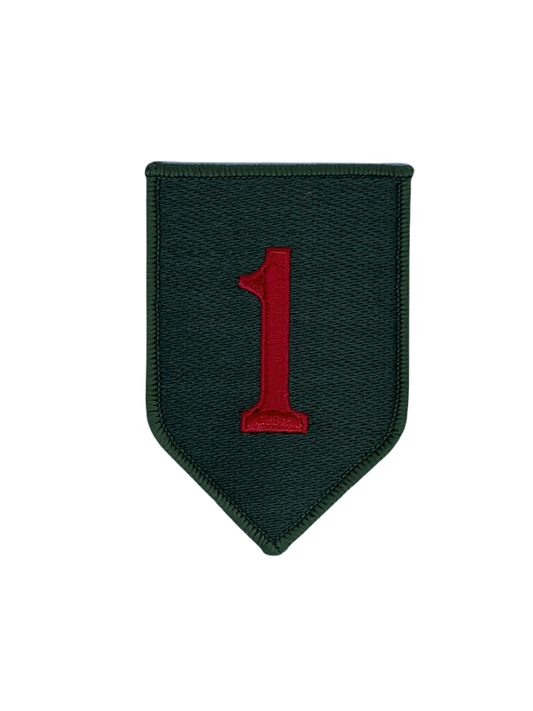 The Big Red 1 Patch (3.5 Inch) Iron or Sew-on Badge WW2 1st Infantry Division Badge Army Military Patches