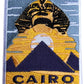 Cairo Egypt Patch (3.5 Inch) Iron-on / Sew-on Badge Travel Souvenir Sphinx Giza Pyramids Emblem Perfect for Luggage, Backpacks, Gift Patches