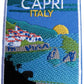 Capri Italy Patch (3.5") Iron-on Badge Travel Souvenir Emblem Italia Sorrento Peninsula Naples Napoli Faraglioni Blue Grotto Gift Patches