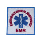 Emergency Medical Responder Patch (3 Inch) EMR Embroidered Iron or Sew-on Badge Costume Jacket Bag Backpack DIY First Aid Gift Patches