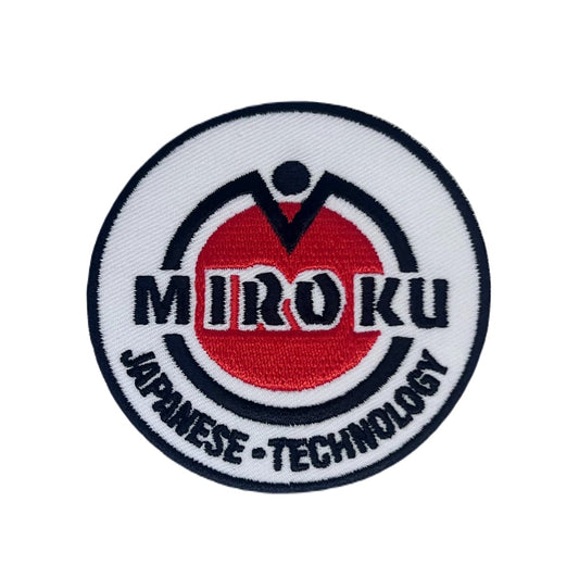 Miroku Weapons Logo Patch (3 Inch) Iron/Sew-on Badge Japanese Firearms Technology Perfect for Caps, Hats, Bags, Backpacks, Jackets, Shirts, Gift Patches