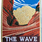 The Wave Coyote Buttes Arizona Patch (3.5 Inch) Iron-on or Sew-on Badge Souvenir Travel Backpack, Jacket, Hat, Bag DIY Emblem Gift Patches