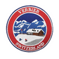 Verbier Switzerland Patch (3.5 Inch) Iron/Sew-on Badge Adventure, Camping, Perfect for Backpacks Bags Hats, Jackets Skiing