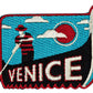 Venice Italy Patch (3 Inch) Iron/Sew-on Badge Italian Souvenir Gondola Emblem Patches