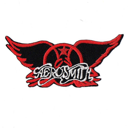 Aerosmith Patch (3.5 Inch) Iron or Sew-on Badge DIY Rock Band Music Festival Gift Patches
