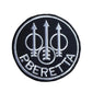 Beretta Logo Patch (3.2 Inch) Hook and Loop Velcro Badge Tactical Vest, Gamer, Airsoft, Paintball, Backpack, Jacket, Hat, Tactical Gift Patches