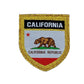 California Republic Patch (3.2 Inch) Iron or Sew-on Badge DIY Breakaway State Bear Flag La República de California The Bear Republic Fallout Patches