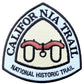 California National Historic Trail Patch (3.5 Inch) Iron-on or Sew-on Badge Hiking Trek Souvenir Emblem Crest Bag Backpack Gift Patches