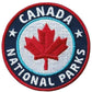 Canada National Parks Patch (3 Inch) Iron-on Badge Travel Souvenir Emblem Perfect for Backpacks, Jackets, Hats, Bags, Crafts, Gift Patches