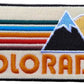 Colorado Patch (4 Inch) Embroidered Iron-on/Sew-on Badge Rocky Mountain National Park Souvenir Backpack Travel Adventure Emblem Gift Patches