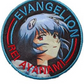 Evangelion Rei Ayanami Patch (3 Inch) Velcro Hook and Loop Badge Japan Anime DIY Costume Emblem Crest