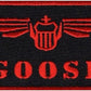 Goose Patch (3.5 Inch) Velcro Badge Top Gun US Navy Fighters Weapon School Flight Suit Costume Patches