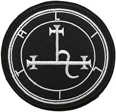 Sigil of Lilith Patch (2.75 Inch) Iron/Sew-On Badge Black Metal DIY Patches