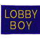 Lobby Boy Patch (2.75 Inch) Iron or Sew-on Grand Budapest Hotel Badge Cosplay DIY Costume Patches
