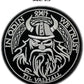In Odin We Trust Viking Valhalla Patch (3.5 Inch) Iron/Sew-on Badge Norse Mythology God-of-War Tactical Crest DIY Gift Patches
