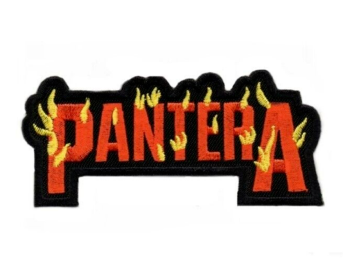 Pantera Patch (3.75 Inch) Iron or Sew-on Badge Heavy Groove Glam Metal Rock Music Patches