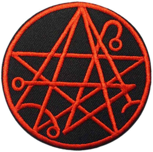 The Evil Dead Patch (3 Inch) Iron/Sew-On Badge Necronomicon Patch 666 H.P. Lovecraft Black Metal Necromancy Satanic Costume Gift Patches