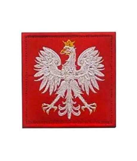 Poland Flag Patch (3 Inch) Hook & Loop Polska Badge Tactical Morale, Travel, Airsoft, Paintball, Martial Arts, MMA, Polish Gift Patches