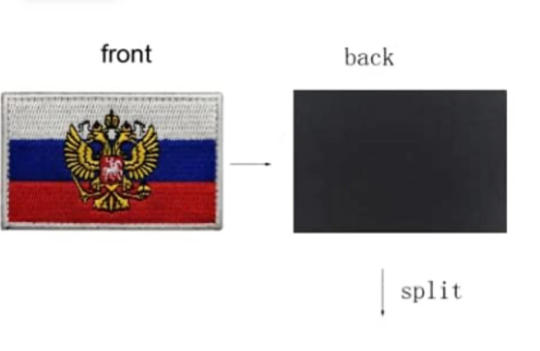 Russian Imperial Flag Patch (3.2”) Hook and Loop Velcro Badge Russia Double Headed Eagle Tactical, Morale, Travel, Airsoft, Paintball Gift Patches