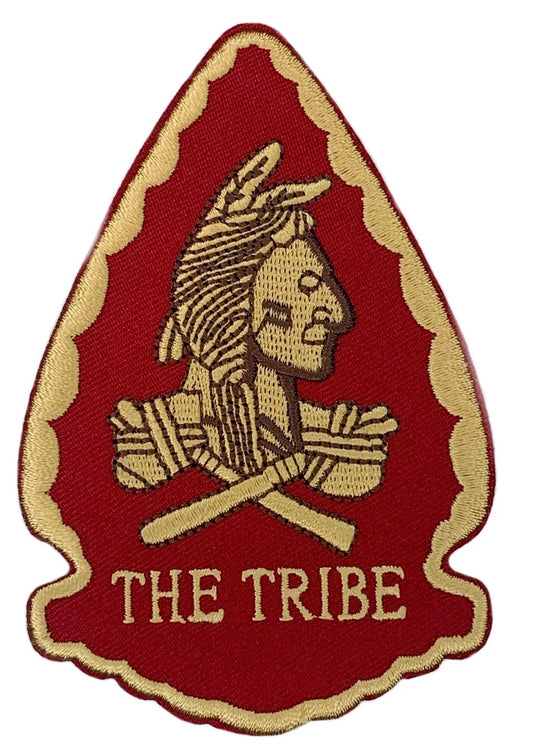 US Navy Seals The Tribe Patch (4 Inch) Velcro Hook & Loop Badge American Military Red Team Squadron Uniform Insignia Emblem Crest Costume Repro Patches