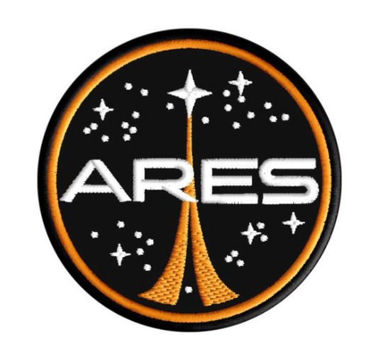 NASA ARES Program Mission Patch (3.5 Inch) Iron-on Badge