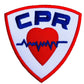 CPR Patch (3.5 Inch) Iron/Sew-on Badge First Aid Patches