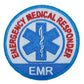 Emergency Medical Responder Patch (3 Inch) EMR Embroidered Iron/Sew-on Badge