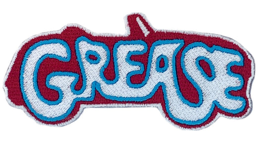 Grease Lightning Movie logo Patch (3.75 Inch) Iron/Sew-on Badge Souvenir Retro DIY Costume Patches