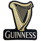 Guinness Harp Logo Patch (4 Inch) Iron or Sew-on Badge St James Gate Dublin Ireland DIY Patches