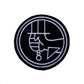 HellBoy Logo Patch (3 Inch) Iron/Sew-on Badge Classic Horror Sci-Fi Movie Hell Boy Film