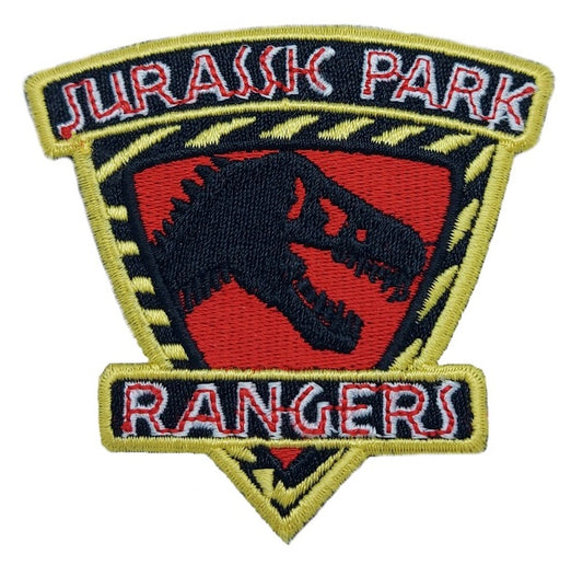 Jurassic Park Rangers Patch (3 Inch) Iron/Sew-on Badge Dinosaur Costume Movie Patches