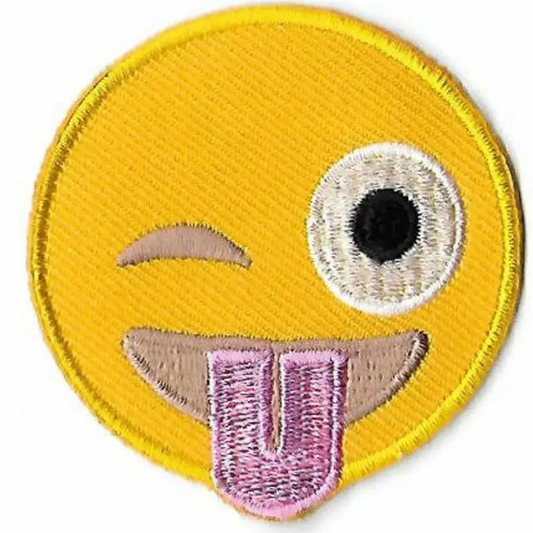 Emoji Patch (2 Inch) Iron-on Badge