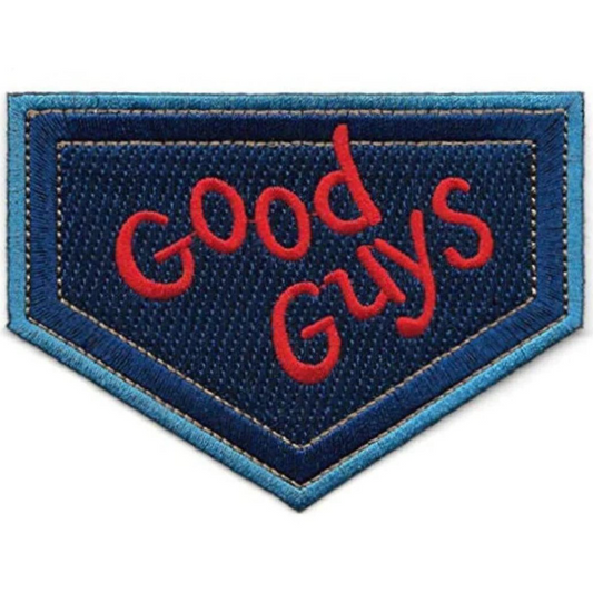 Good Guys Patch (3.5 Inch) Iron-on Badge Childs Play Horror Movie Halloween Costume