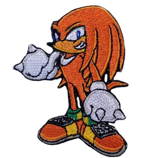 Knuckles Patch (3 Inch) Iron/Sew-on Badge Sonic the Hedgehog Patches