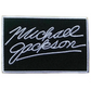 Michael Jackson Patch (3.5 Inch) Iron-on Badge MJ Autograph King of Pop Tribute Costume Music Patches