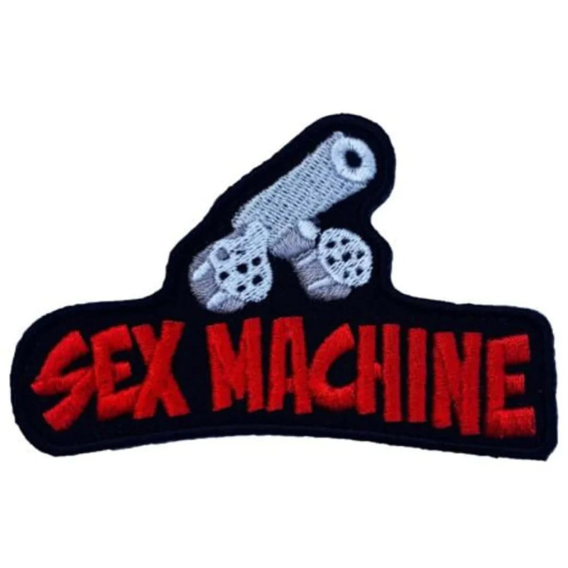 Sex Machine Patch (3.5 Inch) Iron-on Badge From Dusk Till Dawn Horror Movie Vampire Costume Patches