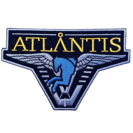 Stargate SG-1 Atlantis Patch (4 Inch) Iron/Sew-on Badge Sci-Fi TV Series Crew Patches