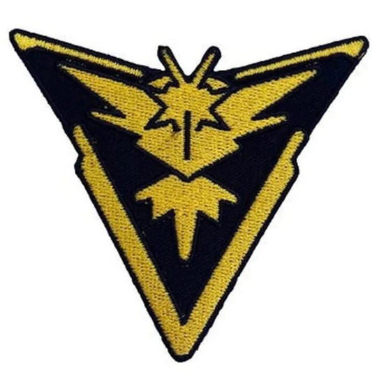 Team Instinct Logo Patch (3 Inch) Iron-on Pokemon Badge