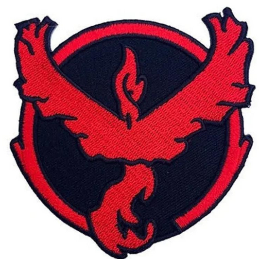 Team Valor Logo Patch (3 Inch) Iron-on Pokemon Badge