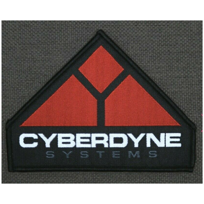 Terminator Cyberdyne Systems Patch (3 Inch) Iron-on Badge Judgement Day Skynet