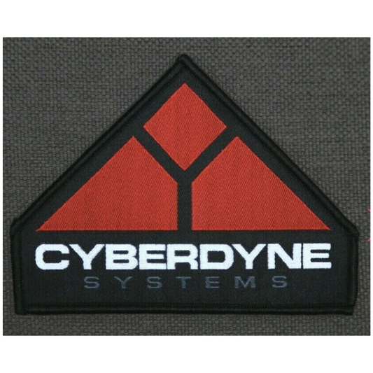 Terminator Cyberdyne Systems Patch (3 Inch) Iron-on Badge Judgement Day Skynet