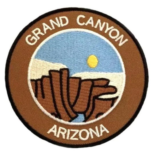 The Grand Canyon Arizona Patch (3.5 Inches) Iron-on Badge