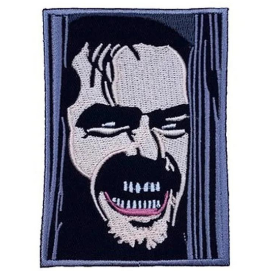 The Shining Patch (3.5 Inch) Iron or Sew-on Badge Jack Nicholson Classic Horror Movie Costume Patches